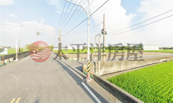 竹塘近光明路大面寬美田