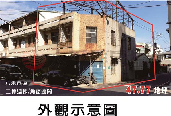 安南商60副都心-三角窗透天