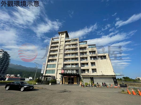 頭城面海景高樓層泡湯車位套房
