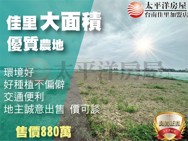 佳里大面積優質農地