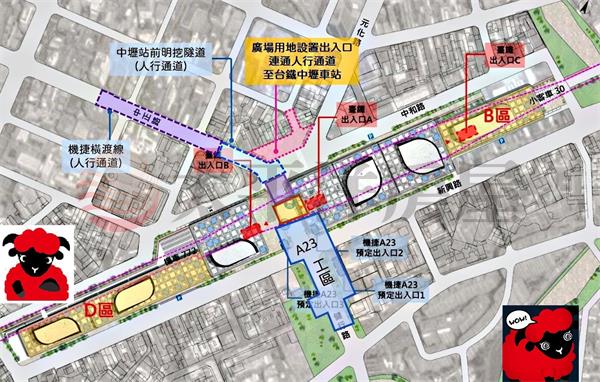 中壢站前商業地