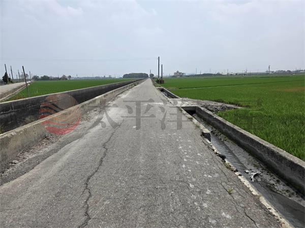 竹塘竹林路旁美田
