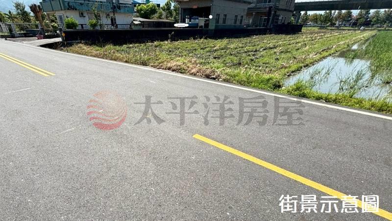 冬山國五旁大面寬農地