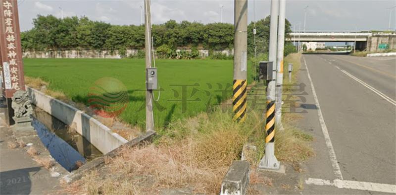 溪州縱貫公路大面寬角田