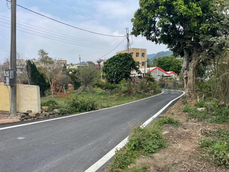 田中內灣雙面路方正建地