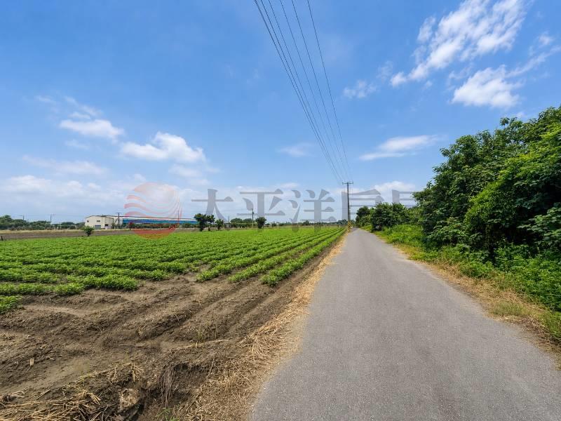 芳苑寮湖路旁角地美田